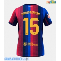Camisa de time de futebol Barcelona Andreas Christensen #15 Replicas 1º Equipamento 2026-27 Manga Curta